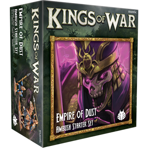 

Миниатюра Mantic Games Kings of War 3E: Empire of Dust - Ambush Starter Set