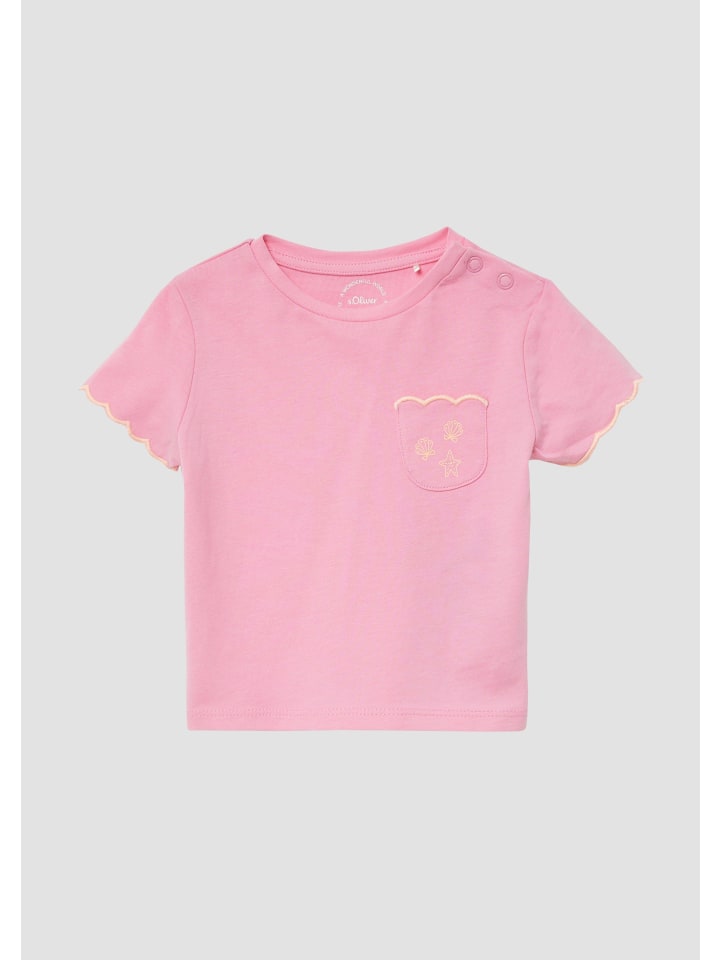

Футболка s.Oliver, розовый