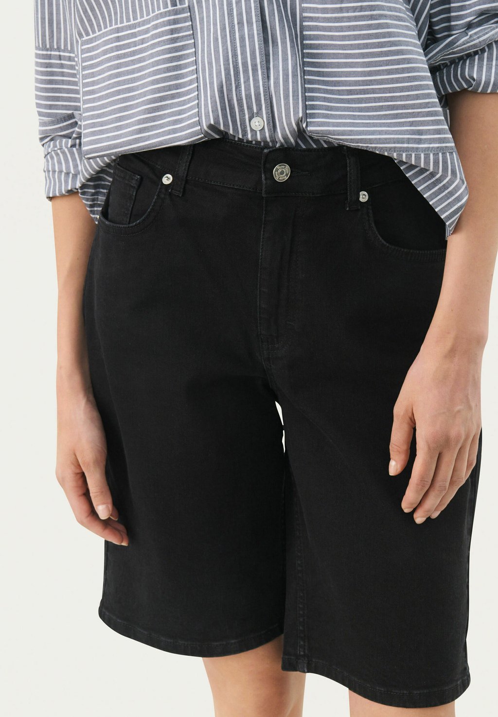 

Джинсовые шорты RAFAELLA SHO Part Two, цвет Washed Black Denim