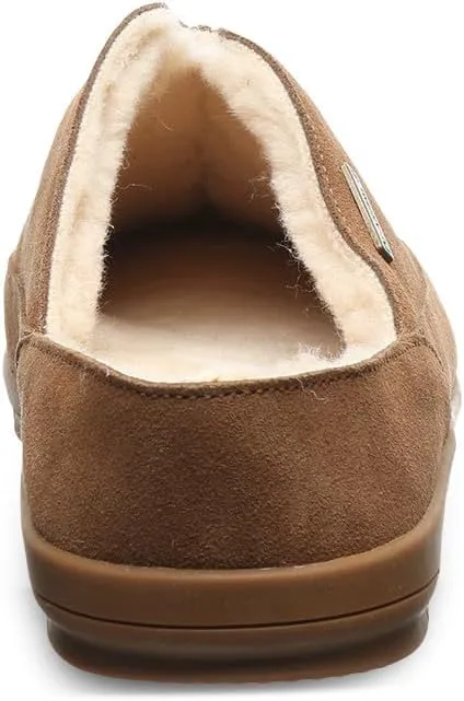 Мужские тапочки BEARPAW Bruce | Мужская классическая замша | Мужские слипоны | Удобная повседневная обувь — фото 2