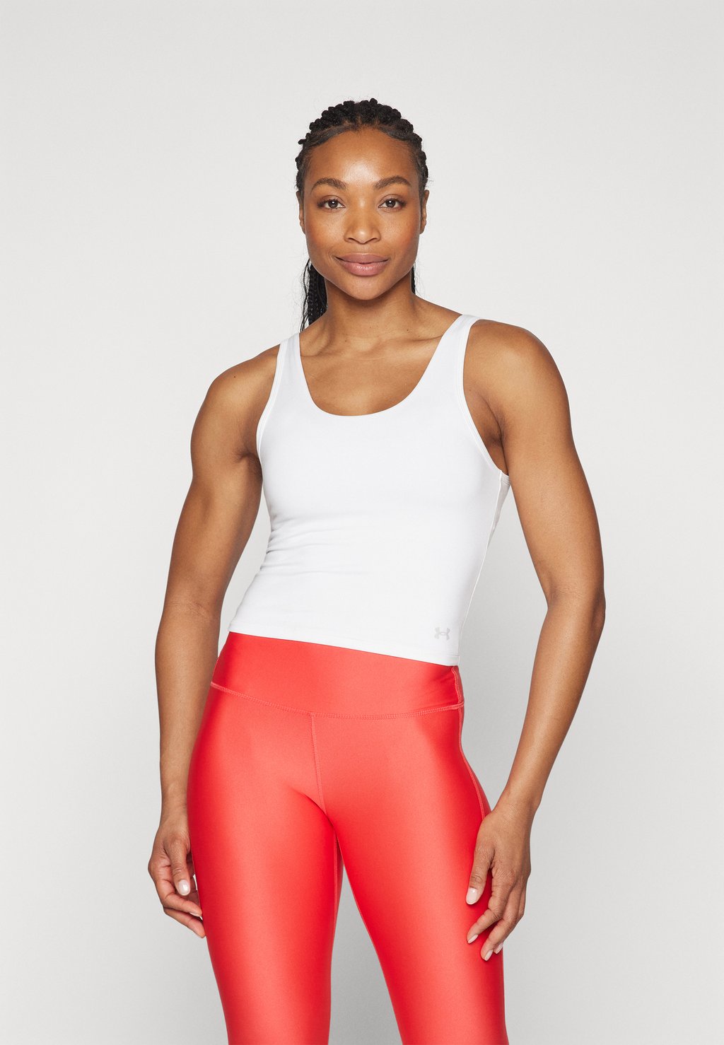 

Топ MOTION TANK Under Armour, цвет white/halo gray