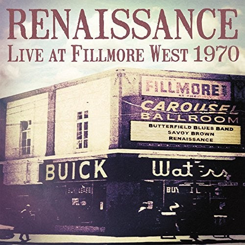 

Виниловая пластинка Renaissance: Live At Fillmore West 1970