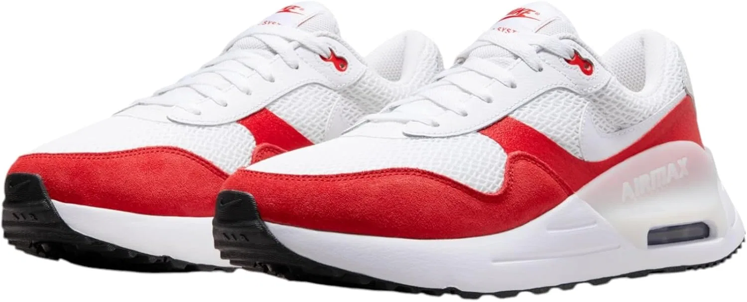 Мужские кроссовки Nike Systm, White White University Red — фото 3