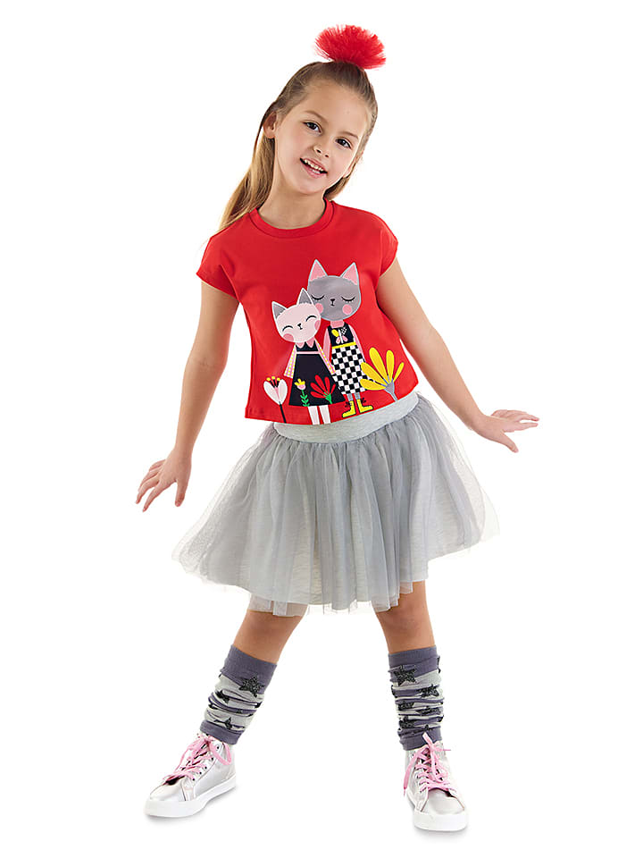 

Футболка Denokids, цвет rot/grau