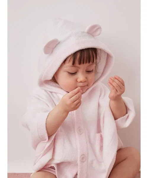 Пончо градиентное BABY Smoothie Lite розовое