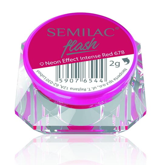 

Интенсивный красный 678 2г Semilac Flash Neon Effect