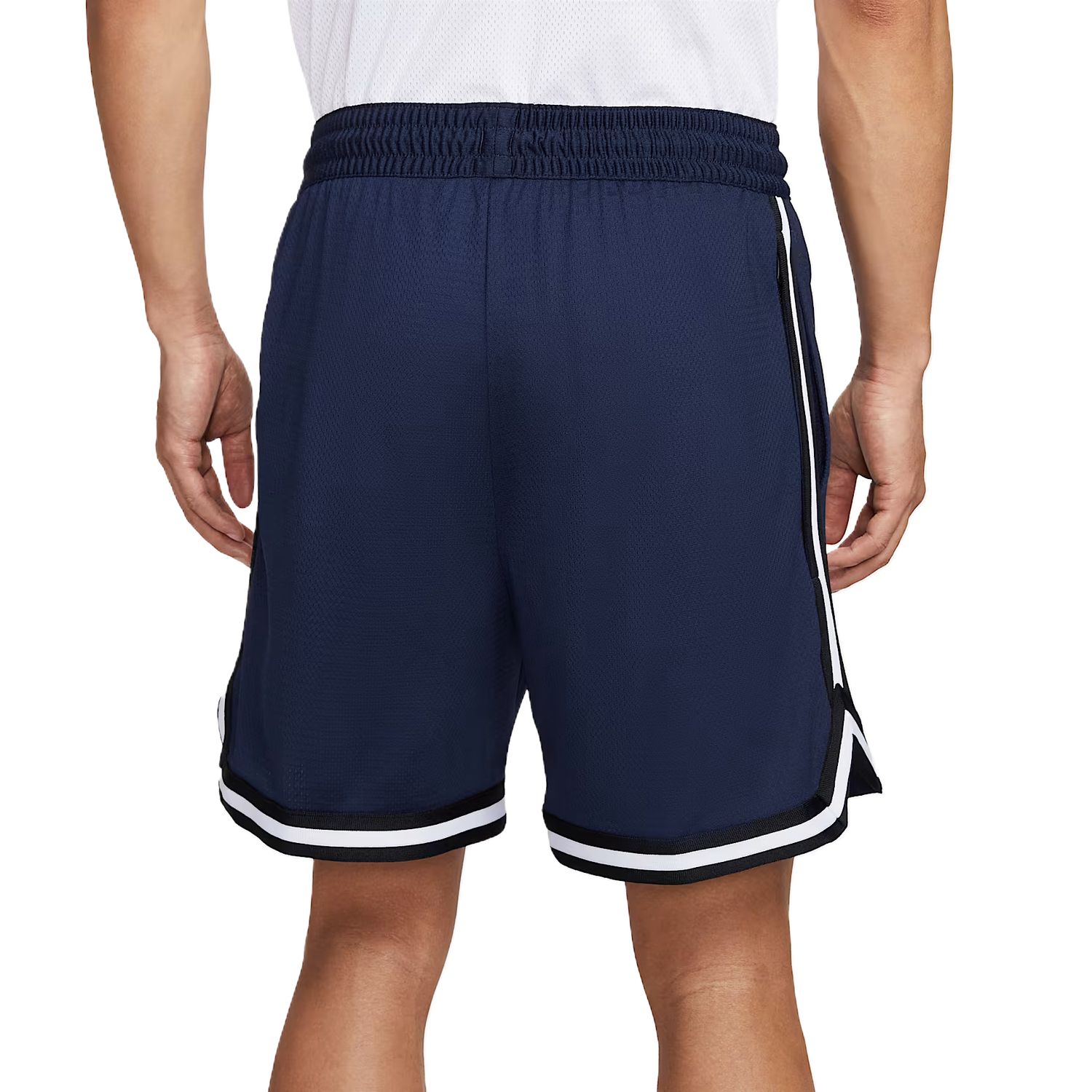 Nike DNADri Fit SS25 спортивные шорты мужские темно-синий черный белый — фото 3