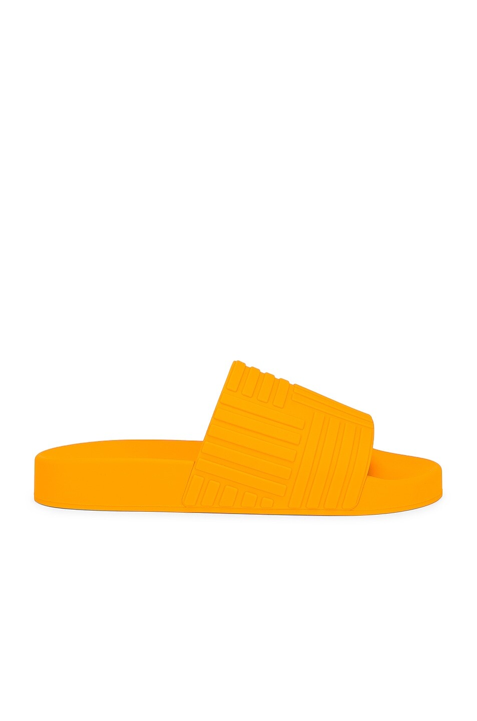 

Сандалии Bottega Veneta Slider Intreccio Slide, цвет Tangerine