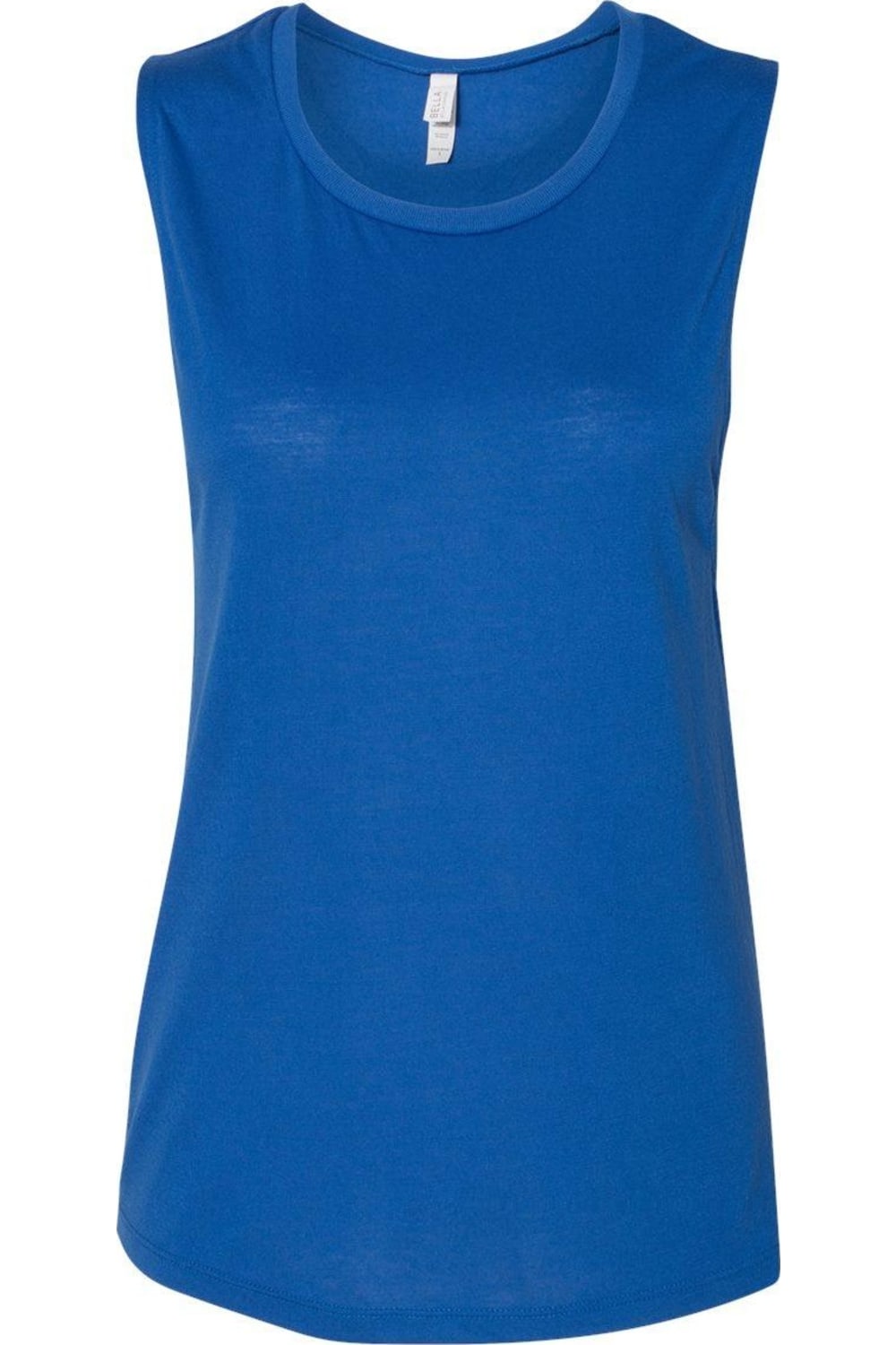 

Женская майка-топ BELLA + CANVAS Flowy Scoop Muscle, цвет true royal