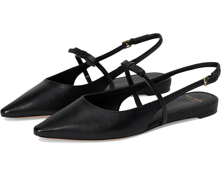 Балетки Kate Spade New York Carolina Slingback Flat, черный