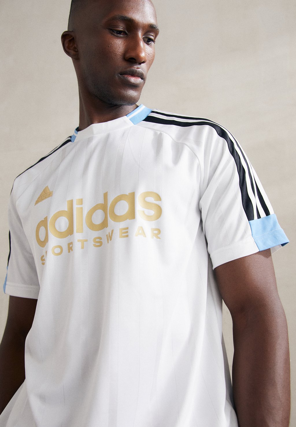 

Футболка с принтом HOUSE OF TIRO NATIONS PACK TEE adidas, белый