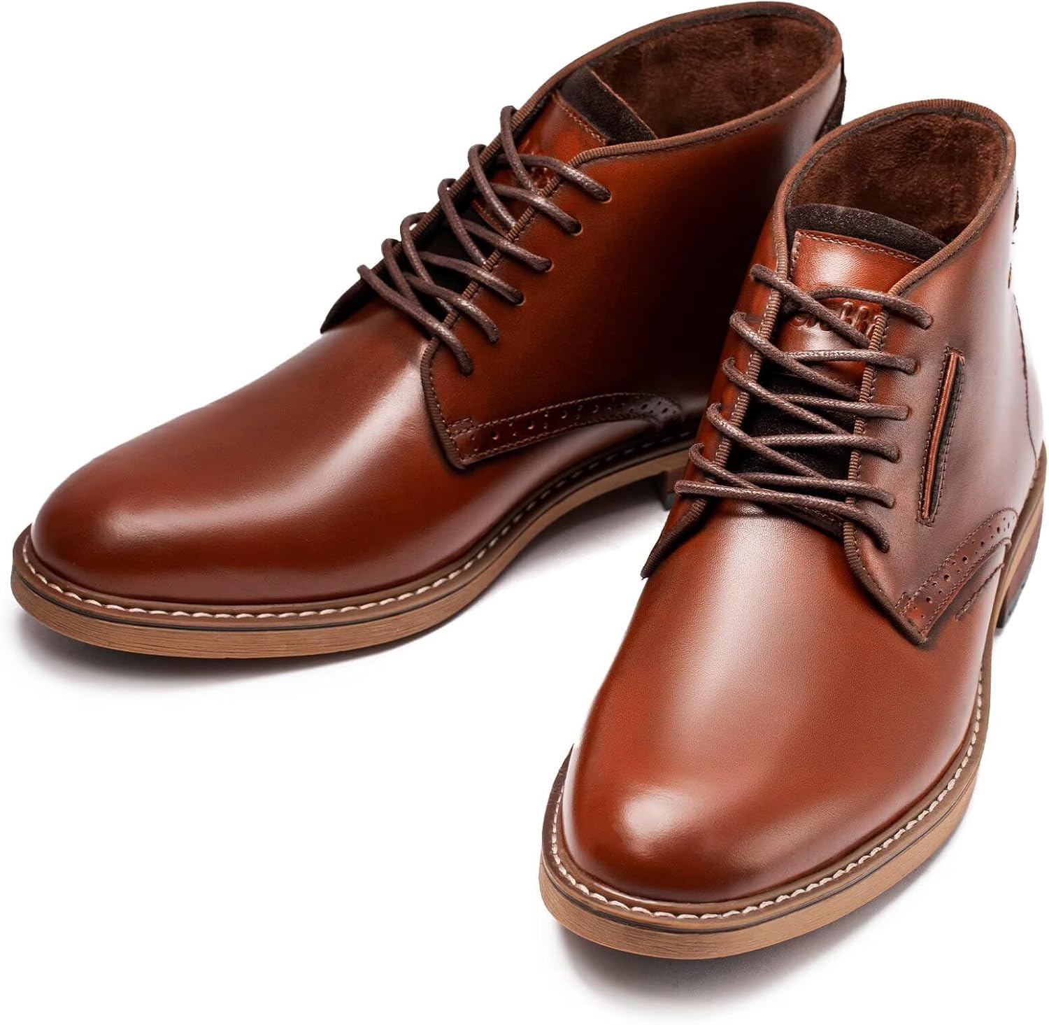 Мужские ботинки Arkbird Chukka из натуральной кожи, классические повседневные ботинки оксфордского стиля — фото 4