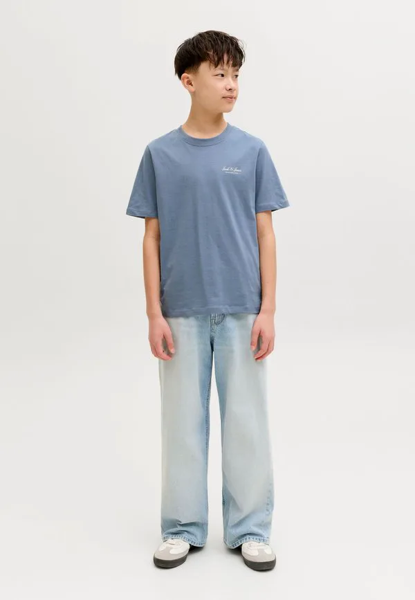 Детская базовая футболка Jack & Jones Junior, Blue Mirage