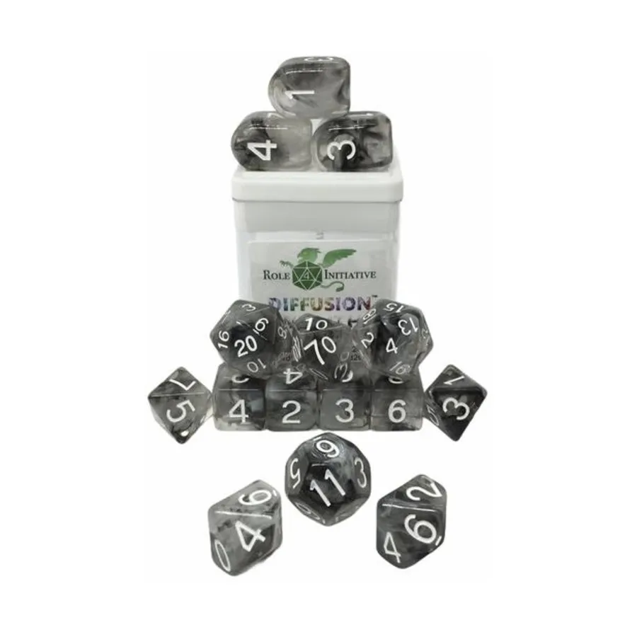 

Многогранные игральные кости – Призрак, арка d4 с белыми цифрами (15), Game Dice - Diffusion (Role 4 Initiative)