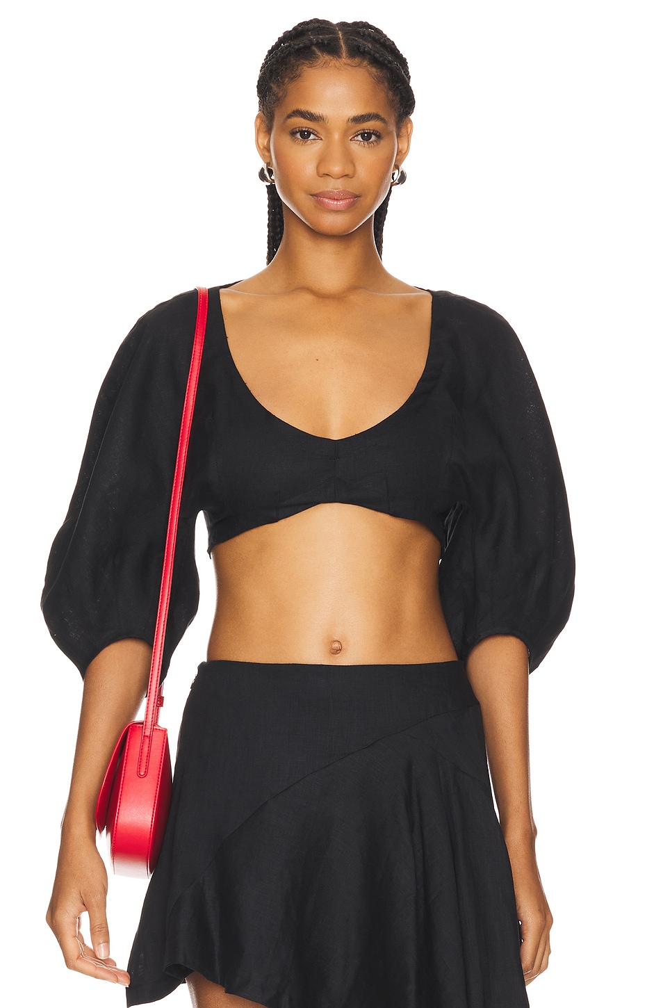 

Солей топ Faithfull The Brand, черный