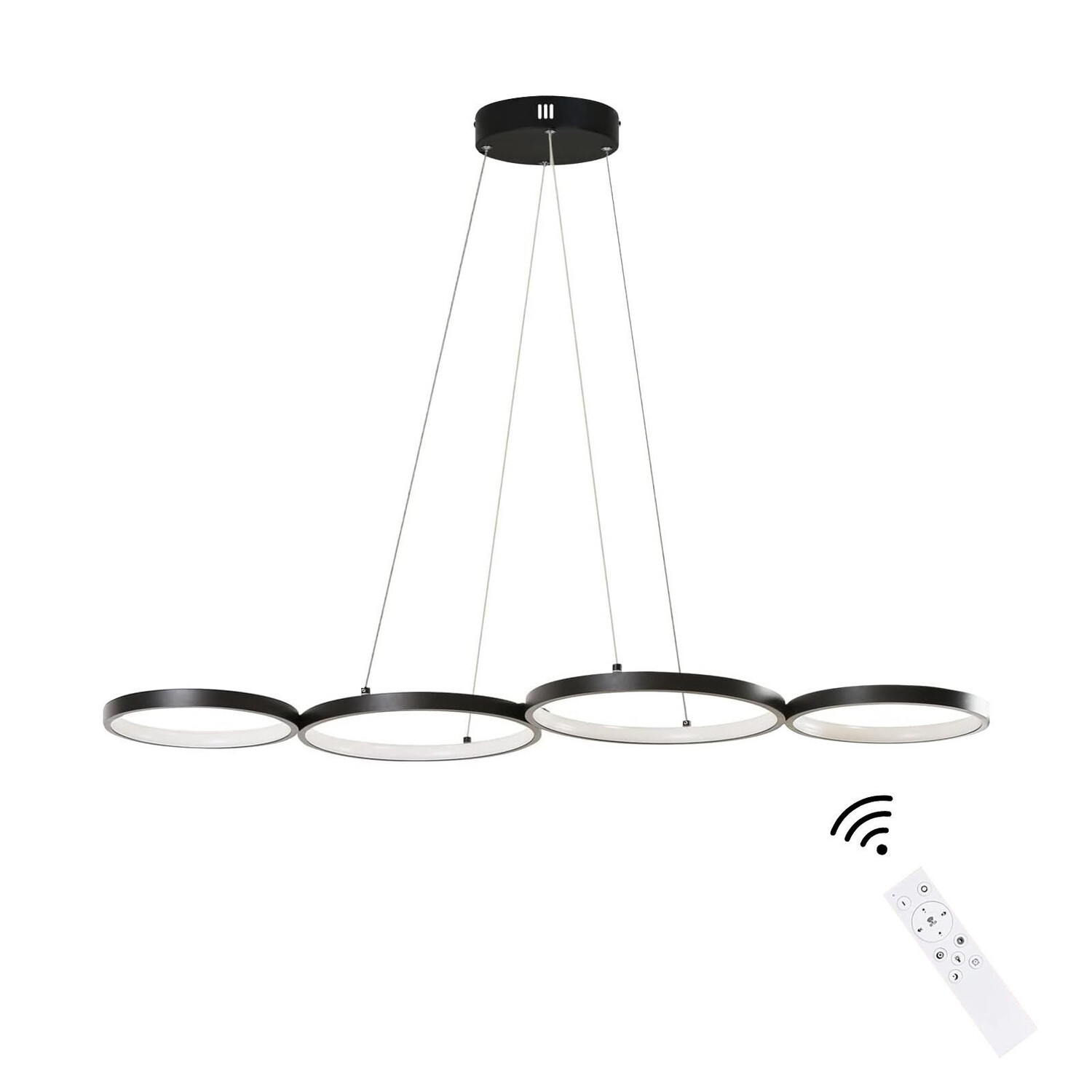 

Подвесной светильник Nettlife, 88x32x160 см, черный