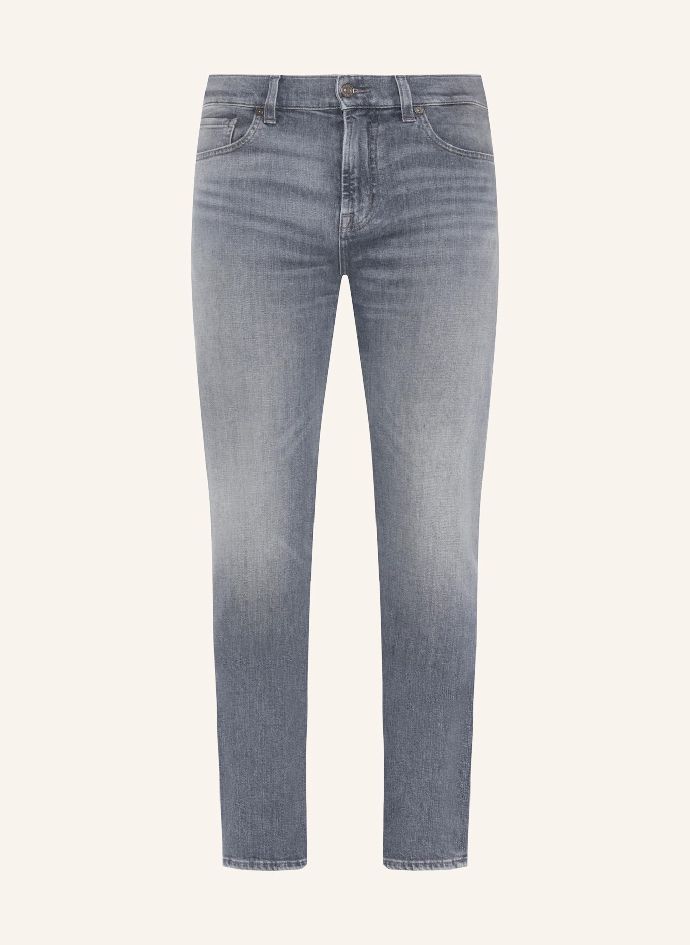 

Джинсы облегающие 7 For All Mankind, серый
