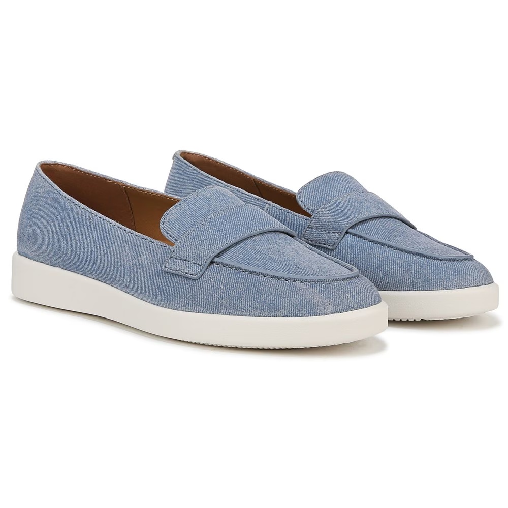 Туфли-лоферы Karis Naturalizer, denim blue suede