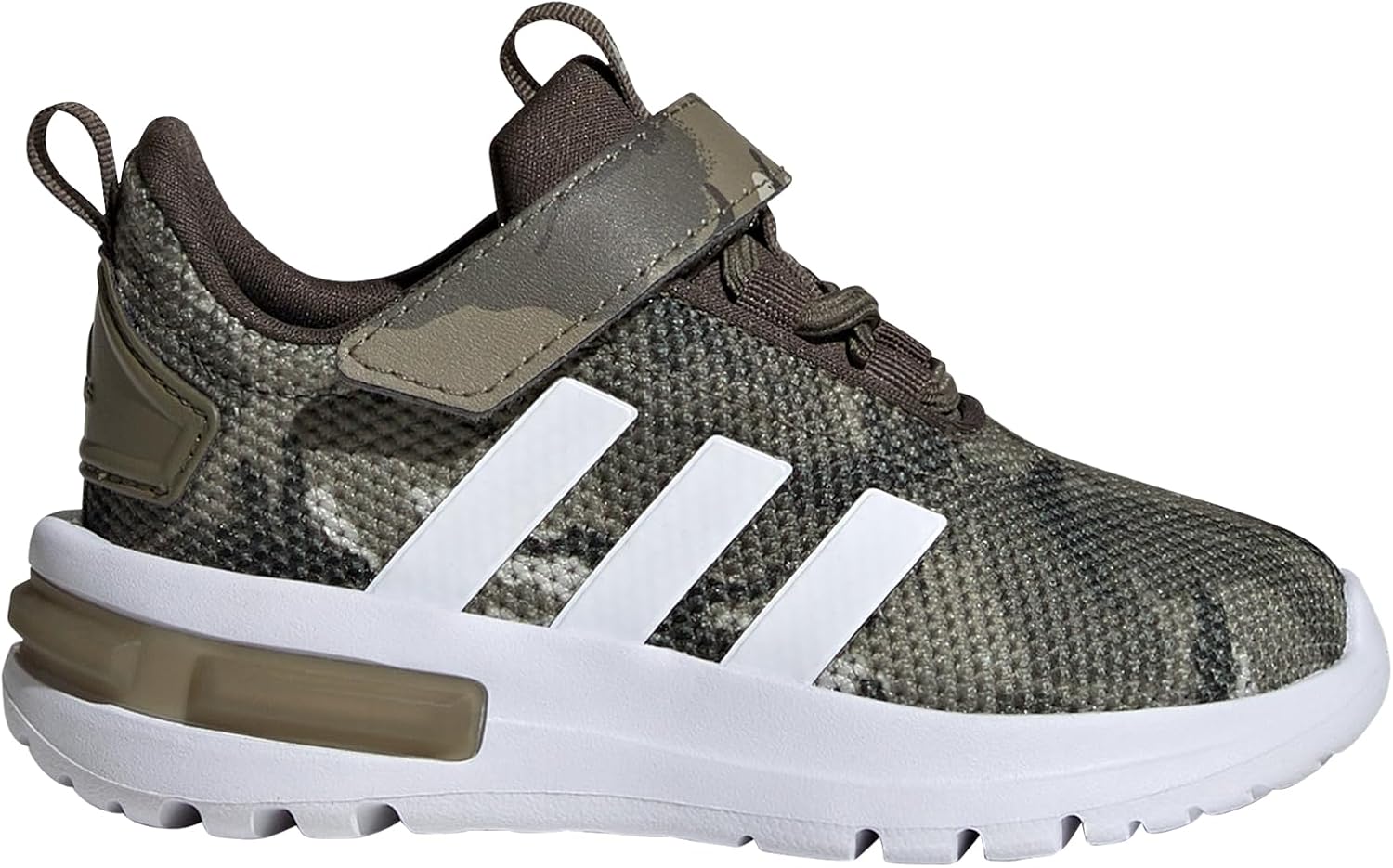 Кроссовки adidas Kids Racer Tr23, белый/оливковый — фото 2
