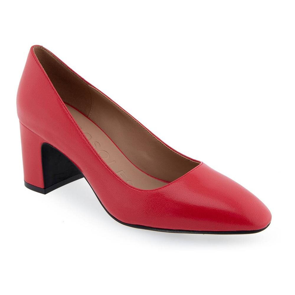 

Женские кожаные модельные туфли Aerosoles Minetta, цвет Racing Red