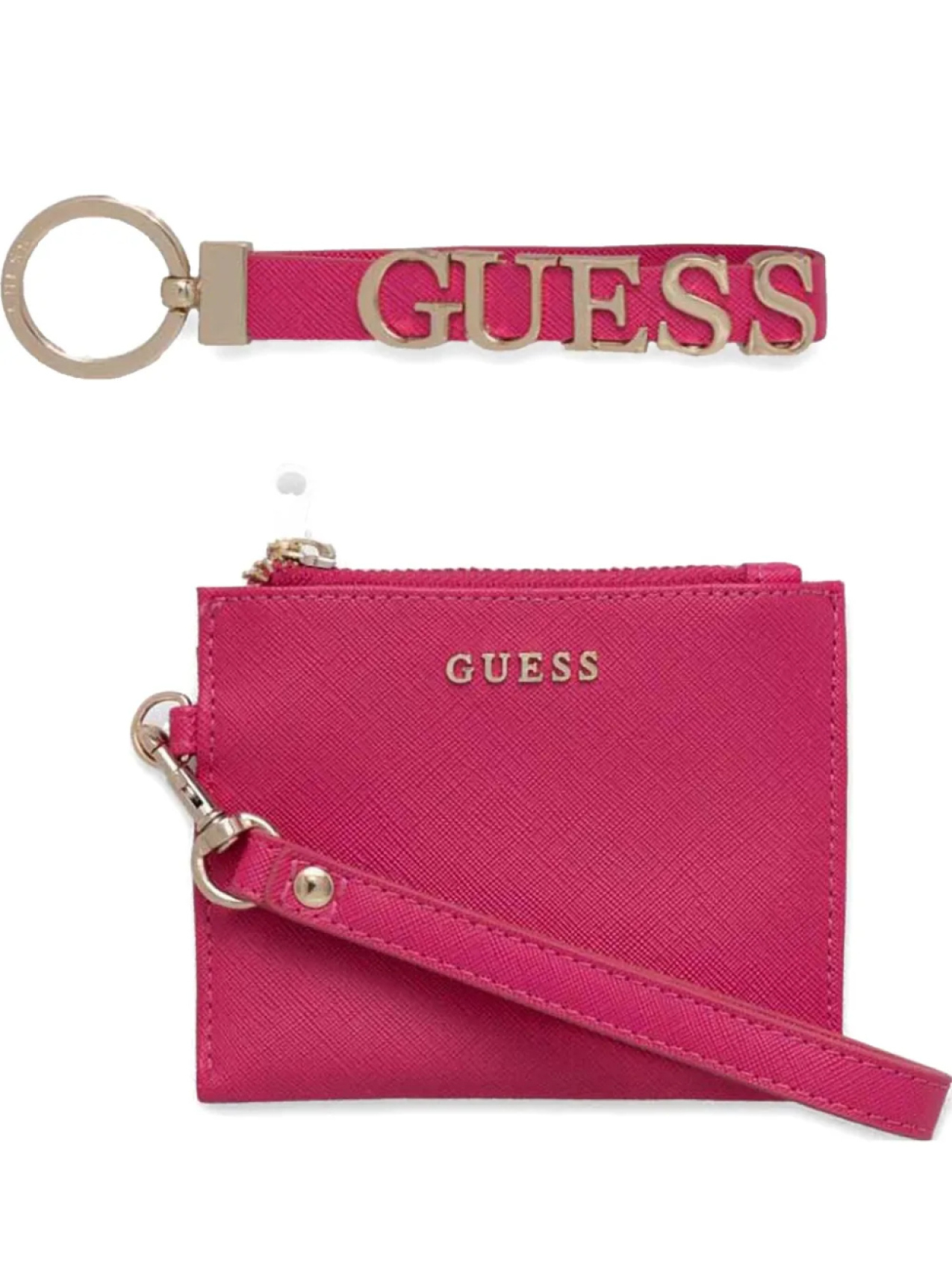 

GUESS USA кошелек с логотипом, розовый
