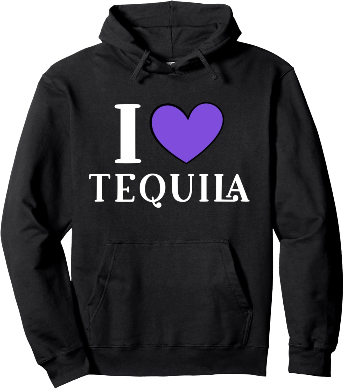 

Худи «Я люблю текилу» Love Tequila, черный