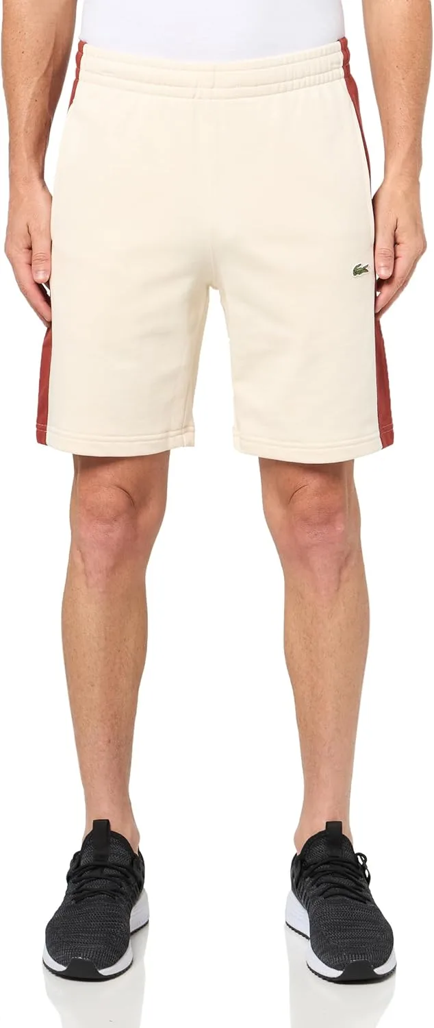 

Lacoste мужские шорты из флиса с цветными блоками