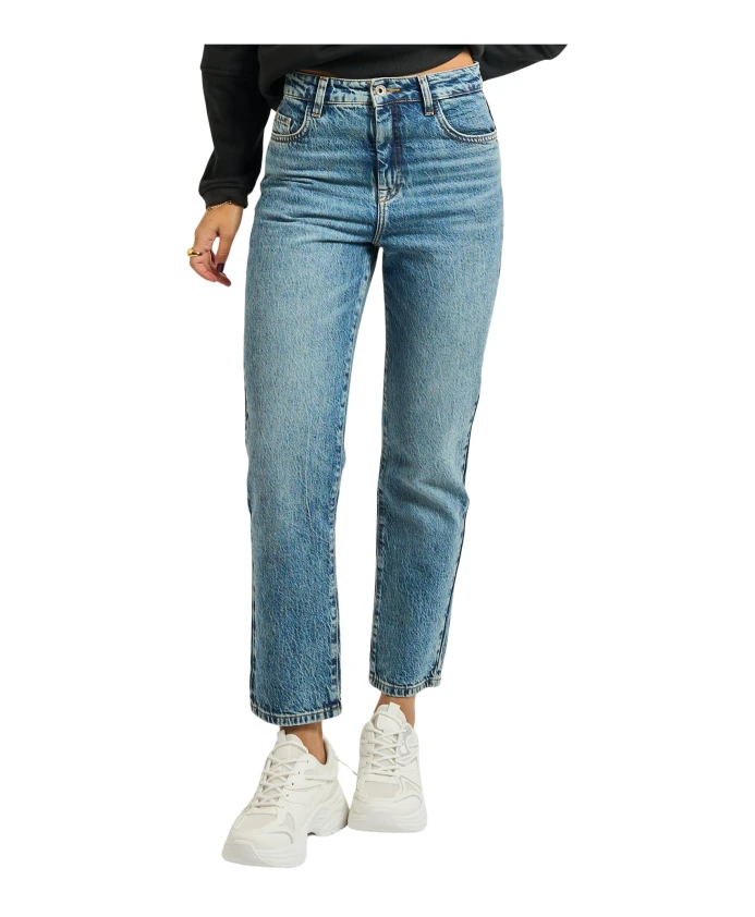 

Джинсы-Сигареты с высокой талией Patrizia Pepe, синий