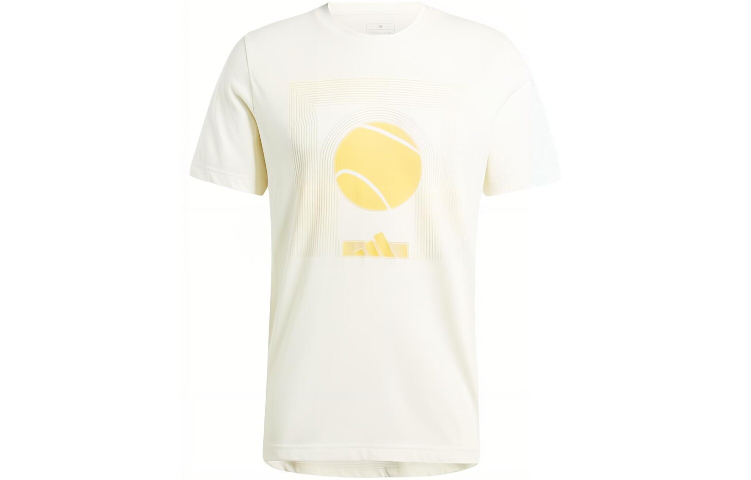 

Футболка AEROREADY мужская цвета слоновой кости Adidas, белый