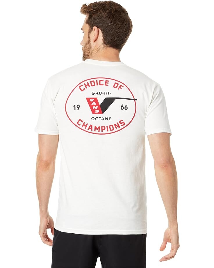 

Футболка Vans Choice of Champions Logo Short Sleeve Tee, цвет Marshmallow