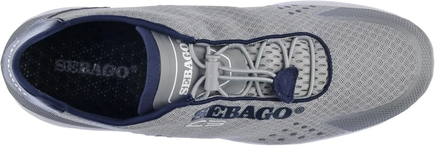 Мужские лодочные туфли Sebago Cyphon Sea Sport, Grey Navy — фото 3