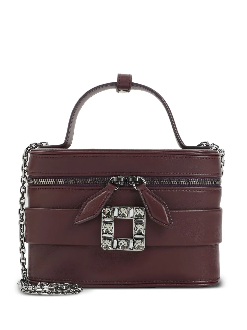 

Сумка-тоут с кристаллами Roger Vivier, красный