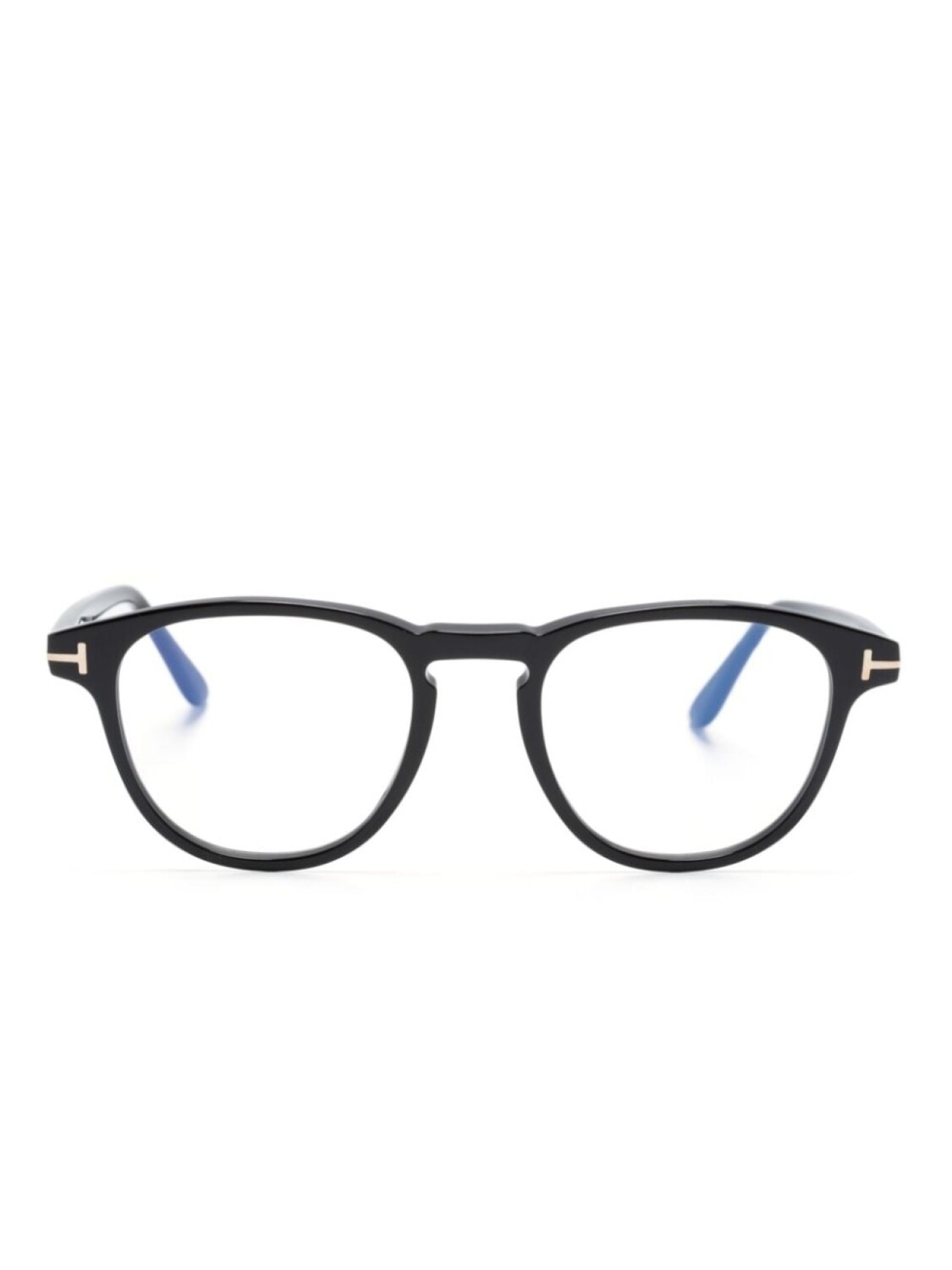 

TOM FORD Eyewear очки в квадратной оправе с логотипом, черный