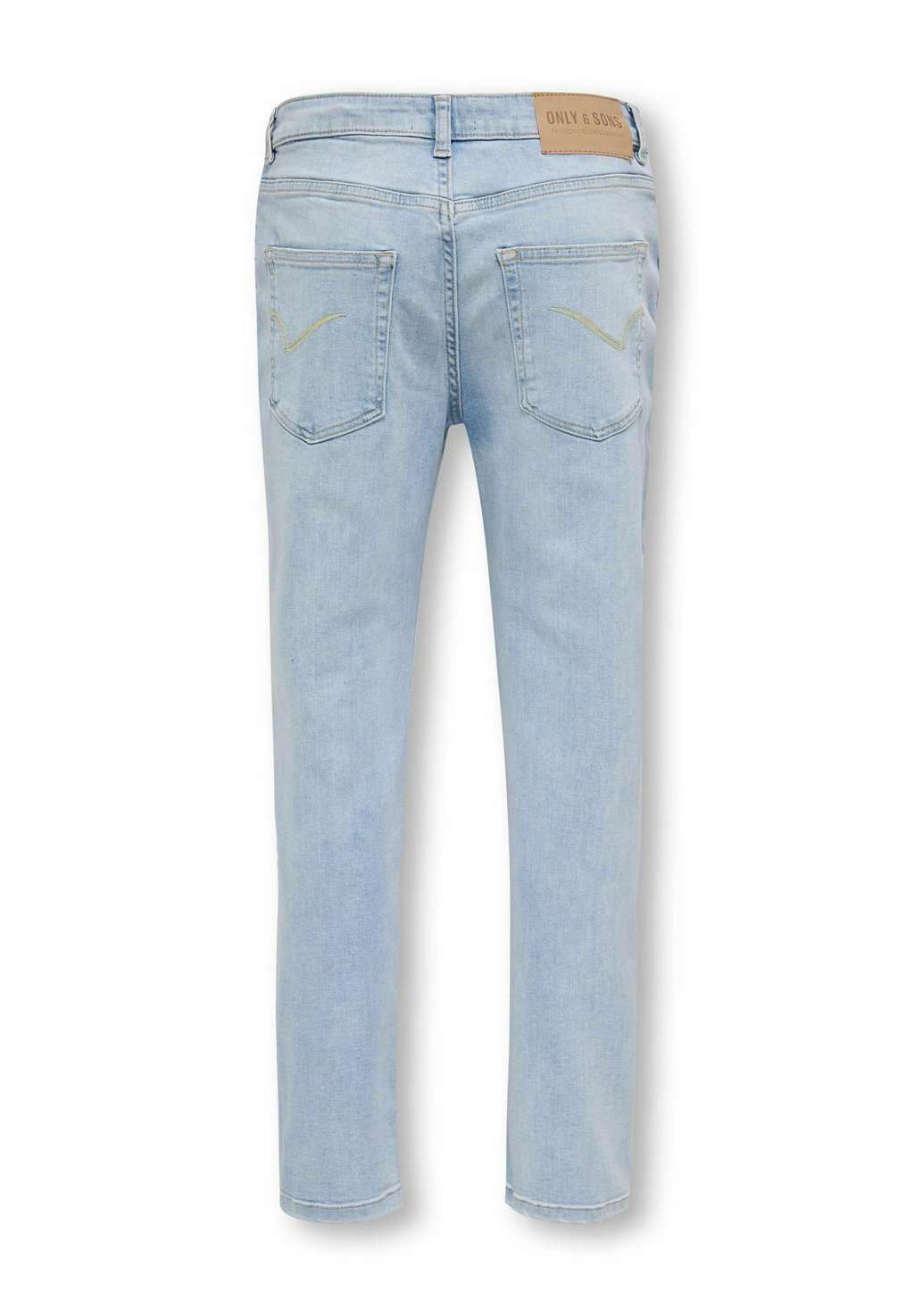 Джинсы облегающего кроя OSJYOKE MID RISE ONLY & SONS junior, цвет Light Blue Denim — фото 2