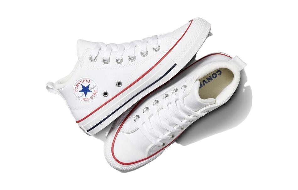 Converse Chuck Taylor All Star Детские парусиновые туфли GS, White — фото 4