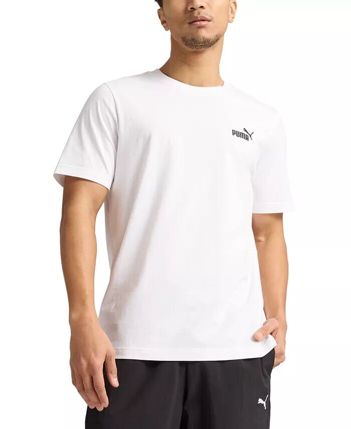 

Мужская футболка Essential с маленьким логотипом Puma, белый