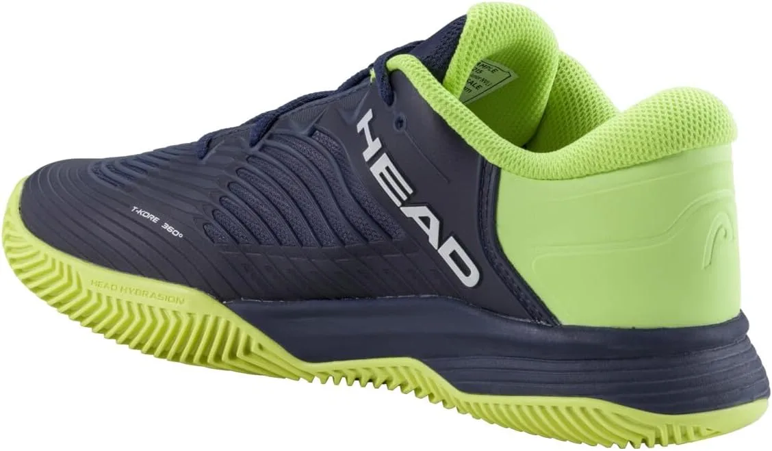 Теннисные очки Unisex Revolt Pro 4.5 Clay Junior HEAD, белый/черный — фото 4