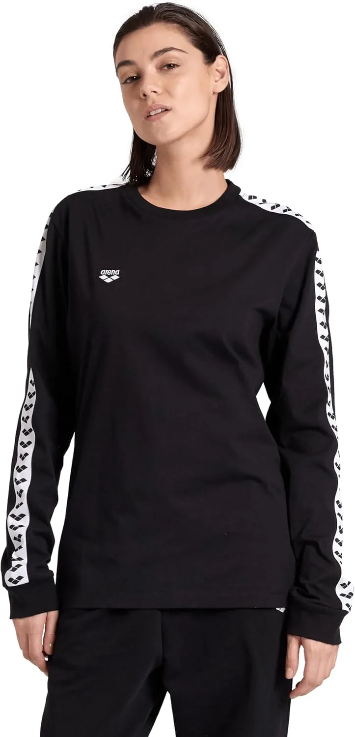

ARENA Unisex Icons Long Sleeve Shirt, мягкий хлопок, Regular Fit
