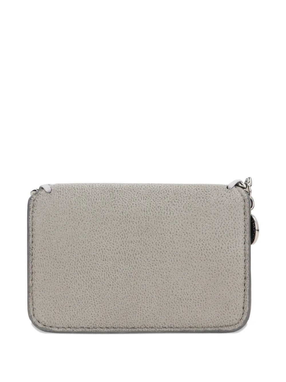 Маленький кошелек на цепочке falabella с клапаном STELLA MCCARTNEY, серый — фото 2