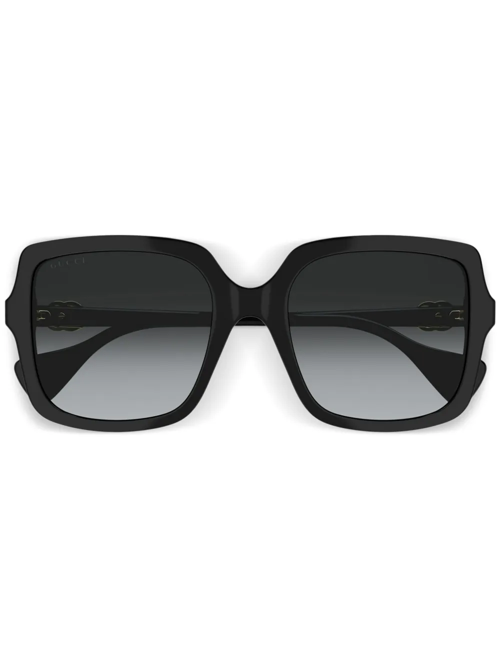 

Солнцезащитные очки в квадратной оправе Gucci Eyewear, черный