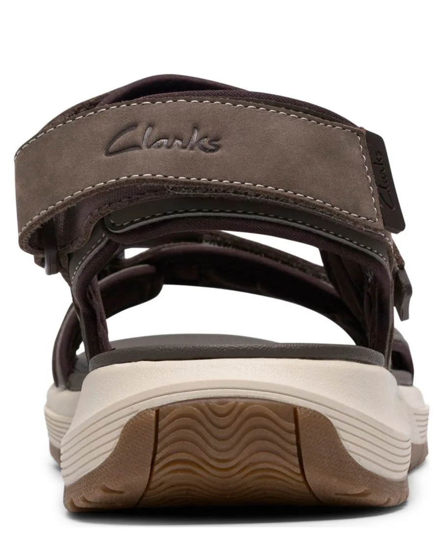 Мужские сандалии Guideview Trek из коллекции Clarks, Taupe Leather — фото 3