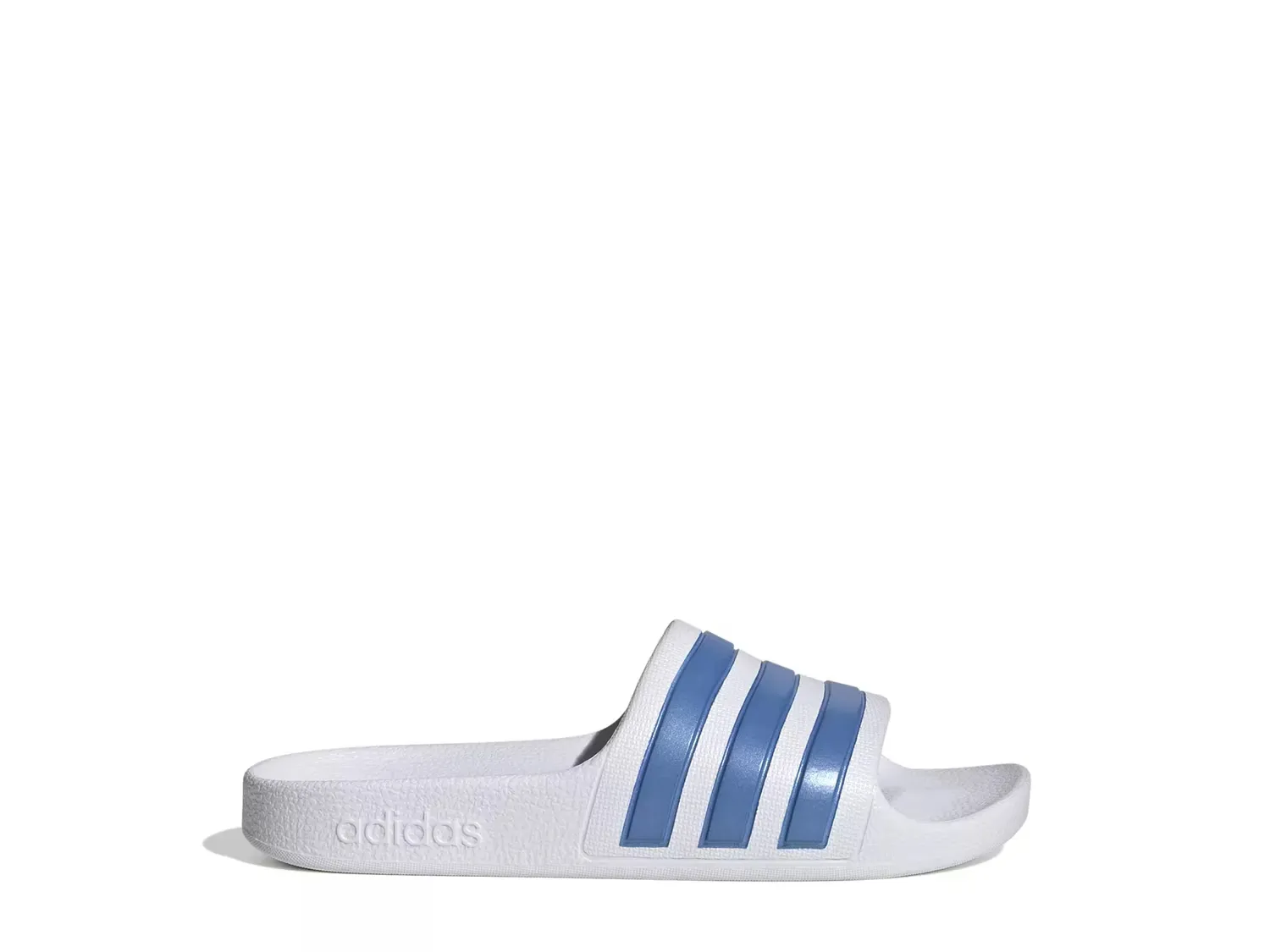 

Сандалии Adilette Aqua Slide - детские Adidas, White/Blue