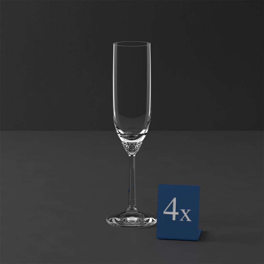 

Бокалы для шампанского Octavie, 4 шт Villeroy & Boch, прозрачный