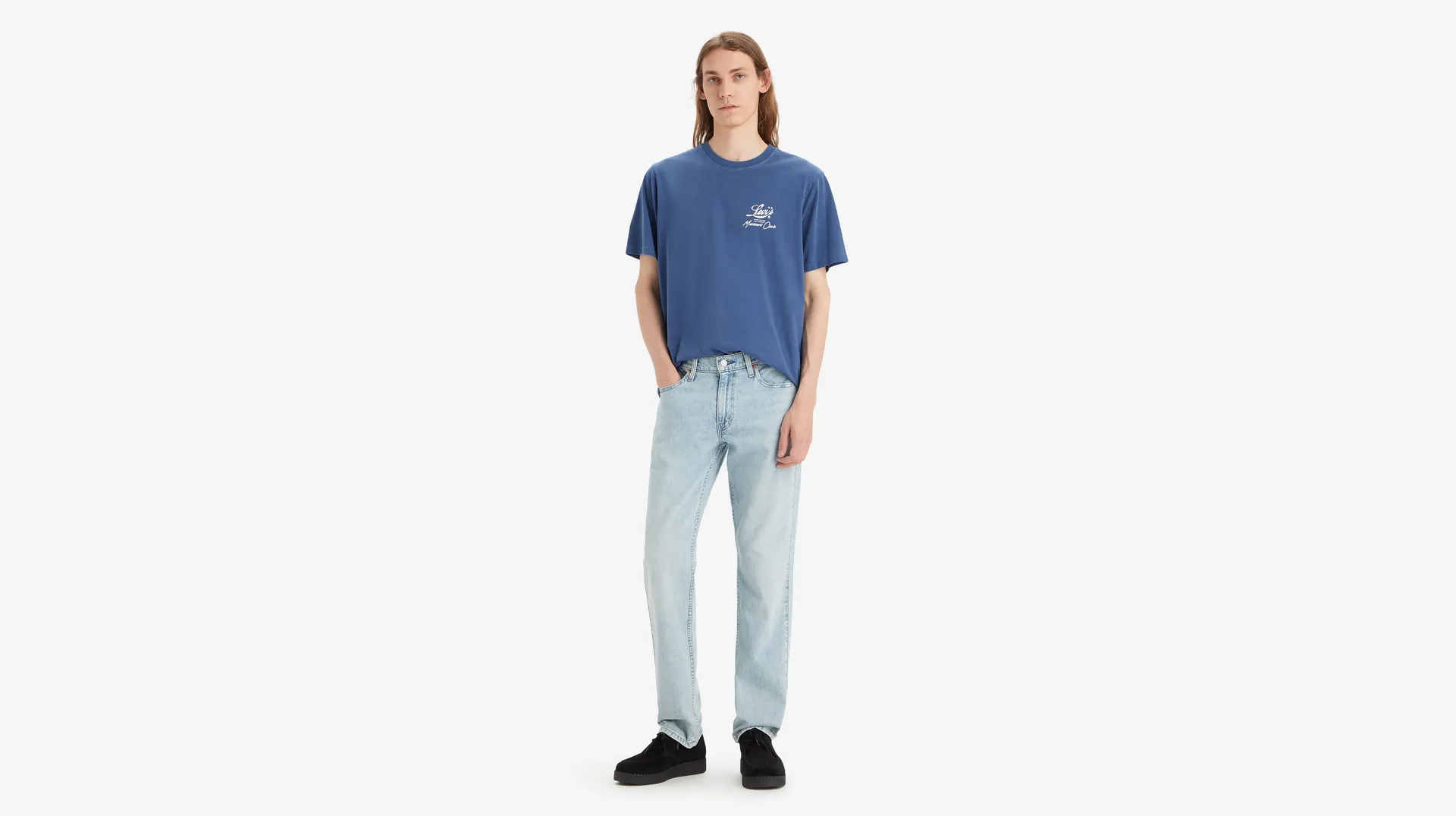 

Мужские джинсы узкого кроя 511 Levi's, цвет Take It All - Light Wash - Stretch