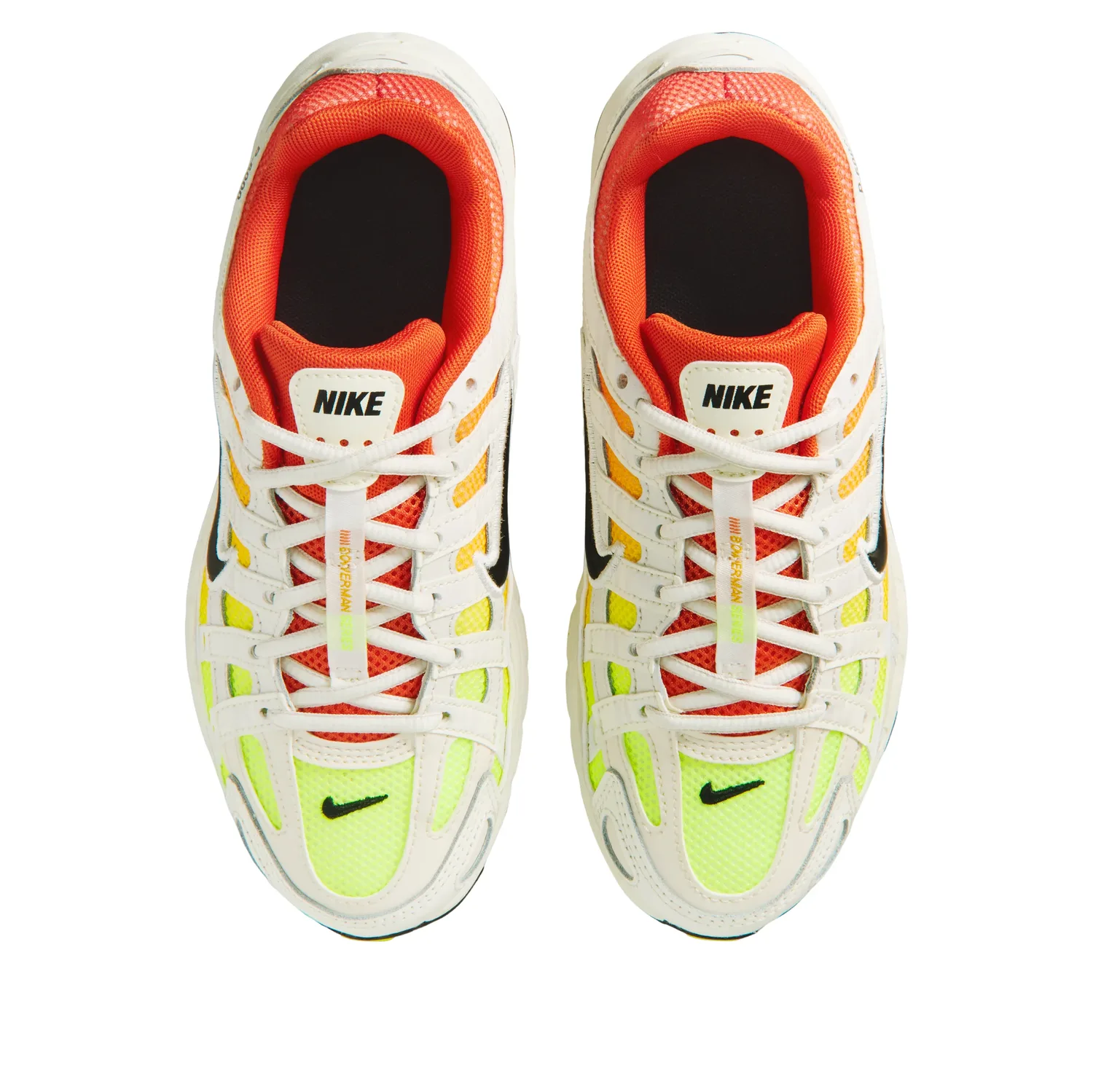 Кроссовки (GS) Nike P-6000 'Sail Cosmic Clay Volt', мультиколор — фото 2