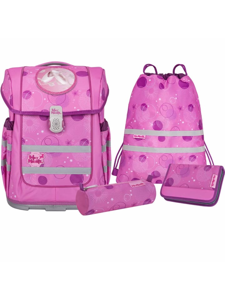 

McNeill Набор школьных сумок ERGO COMPACTO из 5 предметов, розовый (PINKY)