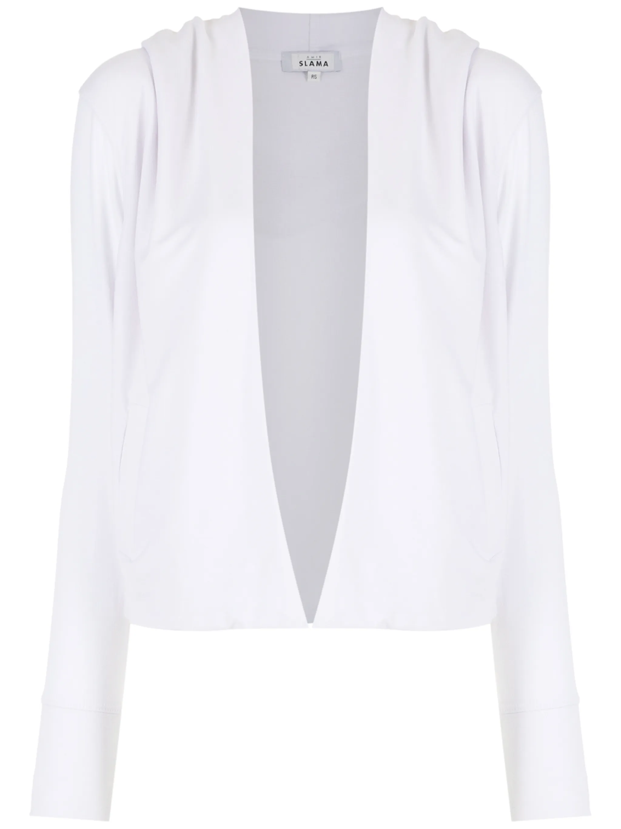 

Кардиган без застежки с капюшоном Amir Slama, белый