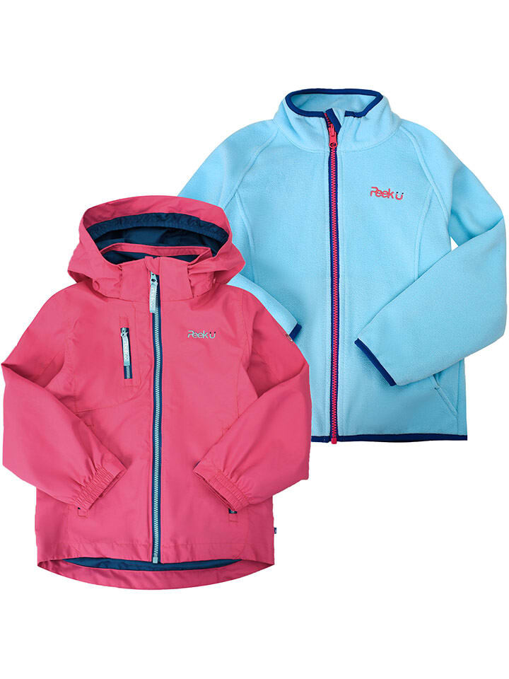 

Куртка Peek U Celeste, цвет pink/hellblau
