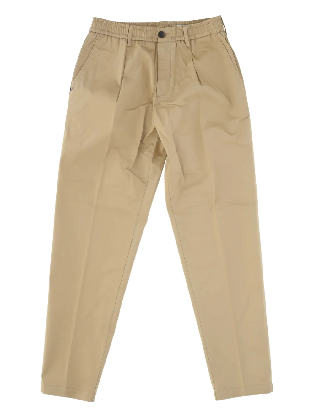 

Плиссированные брюки на резинке White Sand, светло-коричневый