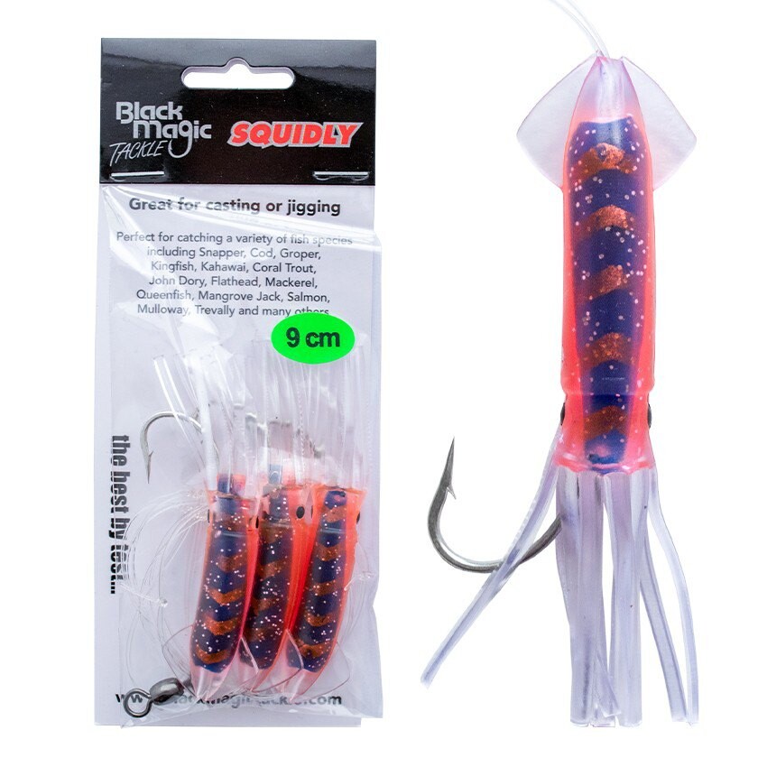 

Оснастки Black Magic Squidly 90 mm, прозрачный